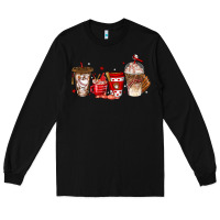 Black baseball coffee cups Long Sleeve Tee - texasbilliewilder