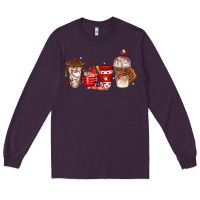 Plum baseball coffee cups Long Sleeve Tee - texasbilliewilder