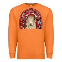 Carrot valentines charolais  rainbow Premium Sweatshirt - JahusDesignShop