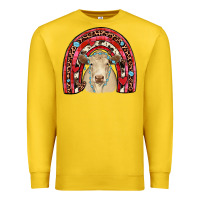 Lemon valentines charolais  rainbow Premium Sweatshirt - JahusDesignShop