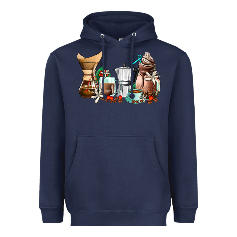 Coffee Tools Coffee Cups Heavyweight Hoodie by AdoDesignShop | Teevron