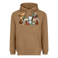 Toasted Coconut coffee tools coffee cups Heavyweight Hoodie - AdoDesignShop