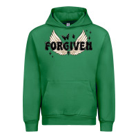 Emerald forgiven christian angel wings Urban Hoodie - MaliasSmallBusiness