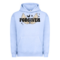 Pigment Grape Ice forgiven christian angel wings Urban Hoodie - MaliasSmallBusiness