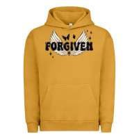 Pigment Peanut Butter forgiven christian angel wings Urban Hoodie - MaliasSmallBusiness