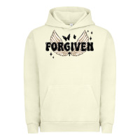 Pigment Pistachio forgiven christian angel wings Urban Hoodie - MaliasSmallBusiness