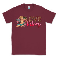 Burgundy love vibes cupid Classic Tee - RanaPortraitStore