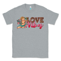 Heather Grey love vibes cupid Classic Tee - RanaPortraitStore