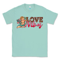 Seafoam love vibes cupid Classic Tee - RanaPortraitStore