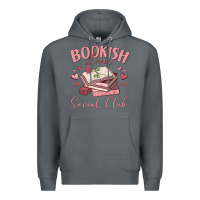 Rock bookish lover social club Premium Hoodie - MaliasSmallBusiness