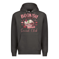 Bookish Lover Social Club Premium Hoodie | Teevron