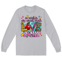 Moon Dust in october we wear pink love pink Long Sleeve Tee - AdoDesignShop