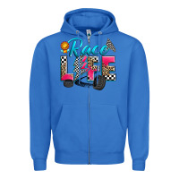 True Royal race life Zipper Hoodie - Zillion Design Studio