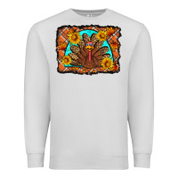 Dove Grey Thanksgiving Turkey Premium Sweatshirt - Artiststas
