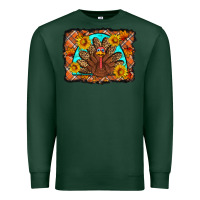 Sports Green Thanksgiving Turkey Premium Sweatshirt - Artiststas
