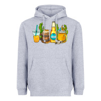 Heather Grey beer coffee cups Heavyweight Hoodie - AdoDesignShop