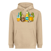 Mushroom beer coffee cups Heavyweight Hoodie - AdoDesignShop