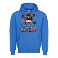 True Royal just call me pretty and take me racing Zipper Hoodie - Zillion Design Studio