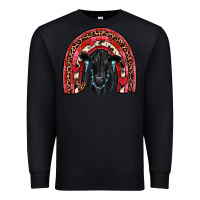 Black valentines black angus  rainbow Premium Sweatshirt - JahusDesignShop