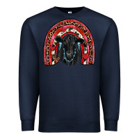 Navy valentines black angus  rainbow Premium Sweatshirt - JahusDesignShop