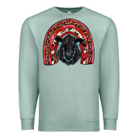 Seafoam valentines black angus  rainbow Premium Sweatshirt - JahusDesignShop