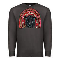Smoke valentines black angus  rainbow Premium Sweatshirt - JahusDesignShop