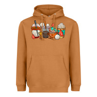 Meerkat volleyball coffee cups Heavyweight Hoodie - AdoDesignShop