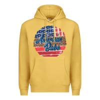 Antique Gold leopard merica Premium Hoodie - MaliasSmallBusiness