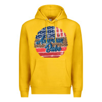 Lemon leopard merica Premium Hoodie - MaliasSmallBusiness