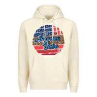 Sandshell leopard merica Premium Hoodie - MaliasSmallBusiness