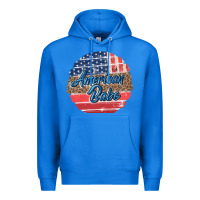 True Royal leopard merica Premium Hoodie - MaliasSmallBusiness