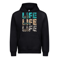 Foreset Green wife life wife mom life best Urban Hoodie - NancyCooperArtShop