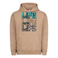 Pigment Burro wife life wife mom life best Urban Hoodie - NancyCooperArtShop