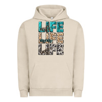 Pigment French Oak wife life wife mom life best Urban Hoodie - NancyCooperArtShop