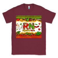 Burgundy registered nurse juneteenth Classic Tee - Zillion Design Studio
