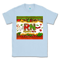 Dusty Blue registered nurse juneteenth Classic Tee - Zillion Design Studio