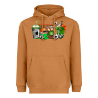 Meerkat soccer coffee cups Heavyweight Hoodie - AdoDesignShop