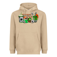 Mushroom soccer coffee cups Heavyweight Hoodie - AdoDesignShop