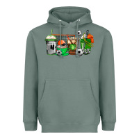Sage soccer coffee cups Heavyweight Hoodie - AdoDesignShop
