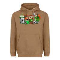 Toasted Coconut soccer coffee cups Heavyweight Hoodie - AdoDesignShop