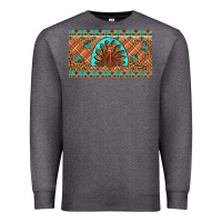 Charcoal Heather Thanksgiving Turkey Premium Sweatshirt - Artiststas