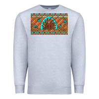 Heather Grey Thanksgiving Turkey Premium Sweatshirt - Artiststas