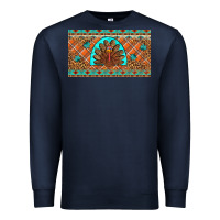 Navy Thanksgiving Turkey Premium Sweatshirt - Artiststas