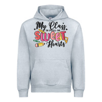 Heather Grey my class is full of sweethearts Urban Hoodie - MaliasSmallBusiness