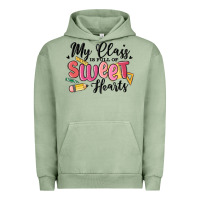 Pigment Oil Green my class is full of sweethearts Urban Hoodie - MaliasSmallBusiness