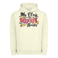 Pigment Pistachio my class is full of sweethearts Urban Hoodie - MaliasSmallBusiness