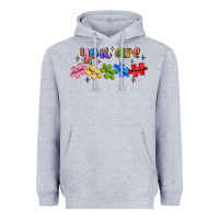 Heather Grey you are loved autism Heavyweight Hoodie - JahusDesignShop