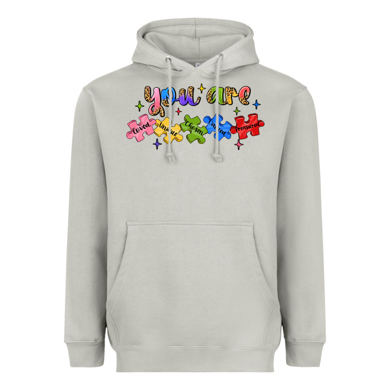 You Are Loved Autism Heavyweight Hoodie by JahusDesignShop | Teevron