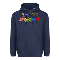 Navy you are loved autism Heavyweight Hoodie - JahusDesignShop