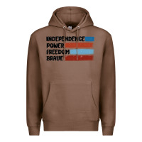 Chestnut indepence power freedom brave Premium Hoodie - MaliasSmallBusiness